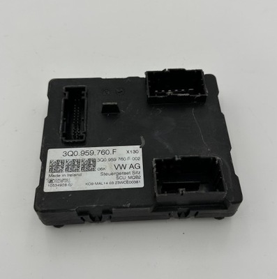 Модуль блок управления сиденье vw 3q0959760f фото №1