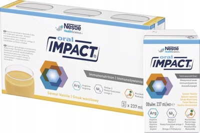 Impact Oral Wanilia 3x237ml 10.11.2024r.