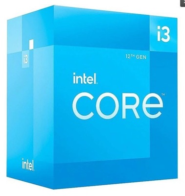 PROCESOR CPU CORE I3-12100F S1700 BOX/3.3G INTEL