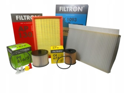 SET FILTERS DO PEUGEOT 307 2.0 HDI 136KM  