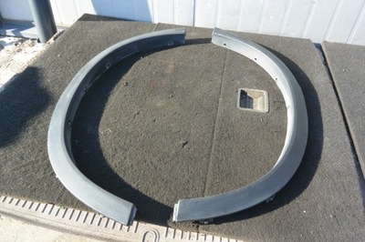 Молдинг крила ліва права задня kpl bmw x3 f25 lift фото №1