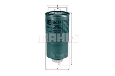 FILTRO COMBUSTIBLES BMW MAHLE KNECHT FILTRO COMBUSTIBLES MAHLE  