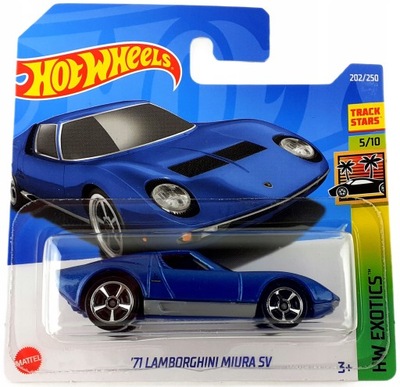 Mattel Hot Wheels '71 Lamborghini Miura SV 2022