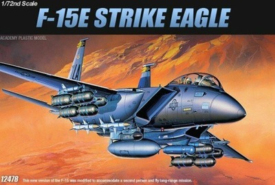 ACADEMY 12478 F-15 E STRIKE EAGLE MODEL SKALA 1:72