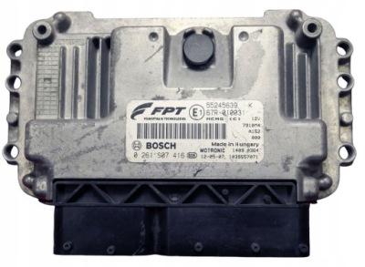 Alfa romeo giulietta 2008 блок управления двигателя 55245639 фото №1