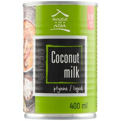 Mleczko kokosowe 17-19% 400 ml House of Asia