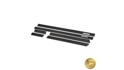 MOLDURAS LADO NEGRAS JUEGO 6 PIEZAS BMW 3 (E36) BERLINA TOURING 1990-1998  