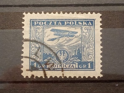 POLSKA Fi 216 1925 Wydanie na przesyłki lotnicze