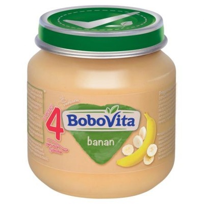 Deserek BoboVita banan 4m+ 125g