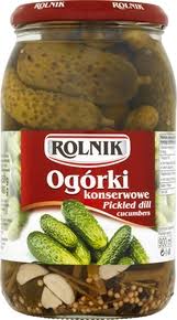 ROLNIK OGÓRKI KONSERWOWE 900G