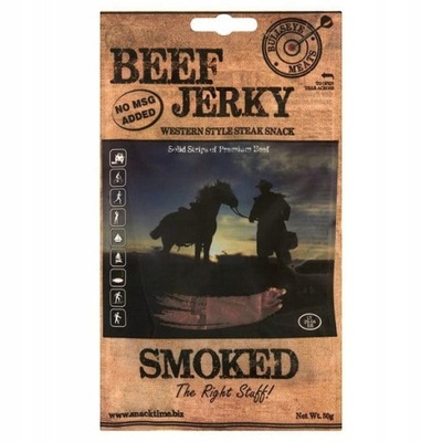 Bullseye Meats Beef Jerky Smoked