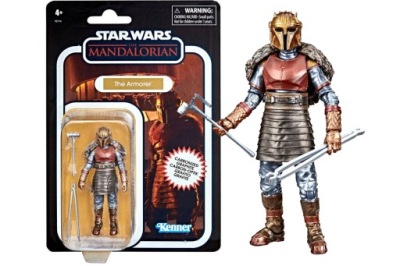 STAR WARS VINTAGE COLLECTIONS FIGURKATHE ARMORER CARBONIZED mandalorian