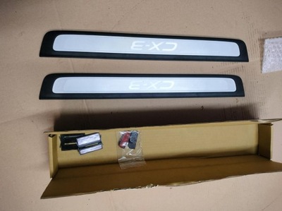 Молдинг порог правая левая подсвеченная mazda cx-3 фото №1