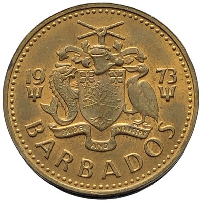 87020. Barbados - 5 centów - 1973r.