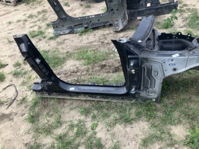 Порог длинный bmw 1 f20 475 black sapphire металлик фото №1