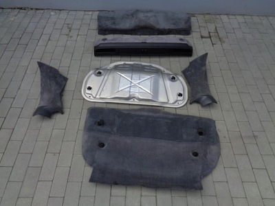 Захист двигуна полиця задня porsche boxster 987 фото №1