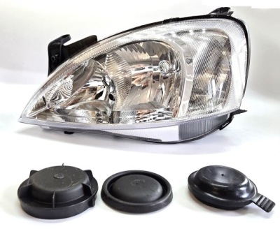 Фара лампа перед левая opel corsa c combo c 2000-2003 фото №1