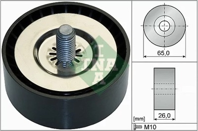 INA 532073610 ROLLO TENSOR  