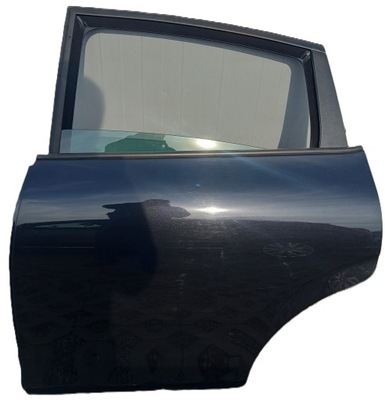 Дверь левый задняя seat leon ii чёрные lc9z фото №1