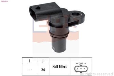 SENSOR POSICIÓN ROLLO DISTRIBUCIÓN VW GOLF 2,0TSI 09- 1-953-514  