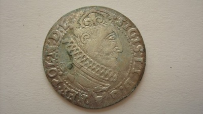 Moneta szóstak 1627 Zygmunt III Waza