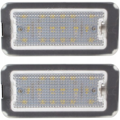 Ліхтарі led реєстрації do fiat 500 2007- фото №1