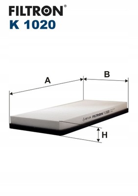 Фільтр повітря салонний peugeot 406 95- фото №1