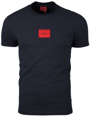 HUGO BOSS KOSZULKA T-SHIRT MĘSKA GRANATOWA rozmiar XL