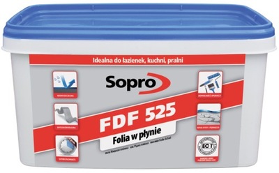 SOPRO FDF 525 folia w płynie 5kg/op hydroizolacja