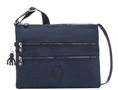 KIPLING TOREBKA TEKSTYLNA LISTONOSZKA GRANATOWA 1Ż3S