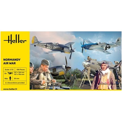 Zestaw Wojna Powietrzna w Normandii modele Heller