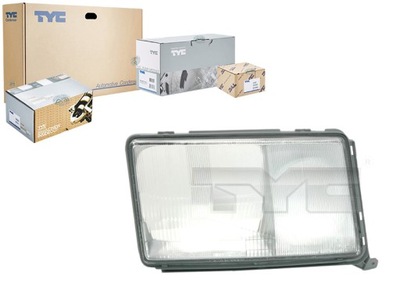 Стекло фара p mercedes w124 09.89-09.92 tyc фото №1