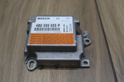 Модуль датчик подушка безопасности audi a6 c5 4b0959655p фото №1