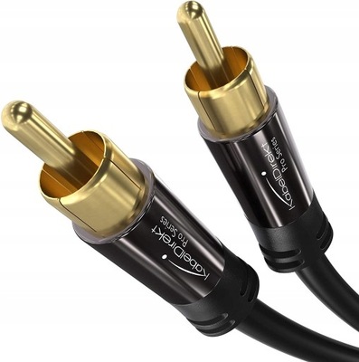 Kabel audio KabelDirekt 2m RCA PRO Series