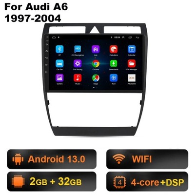 CARPLAY RADIO DE AUTOMÓVIL CON ANDROIDEM GPS PARA AUDI A6 C5 1997-2004 S6 RS6 NAWIGATOR GPS  