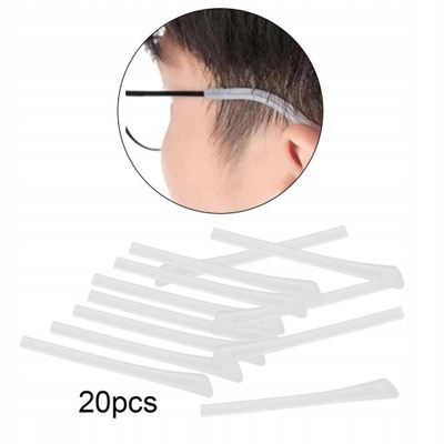 10x silikonowe końcówki okularowe do uszu rurki