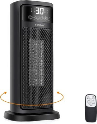 Termowentylator ceramiczny y pilotem grzejnik