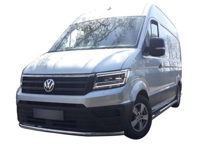 MAN TGE VW CRAFTER BULL BAR PARACHOQUE LADO ESCALONES BOKI POTENTE UMBRALES  