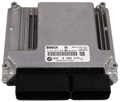 КОМПЬЮТЕР ECU BMW 1 3 X1 2.0D DDE8506374 0281016067