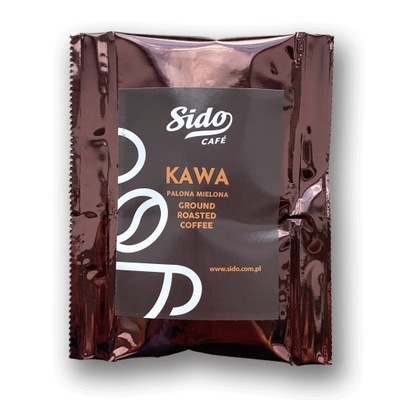 KAWA MIELONA w saszetkach Sido Cafe x 50 sztuk