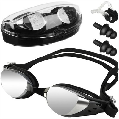 Okulary pływackie z akcesoriami