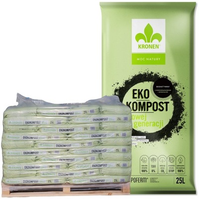 KOMPOST OGRODNICZY PALETA 60x25L (1500L) do warzyw