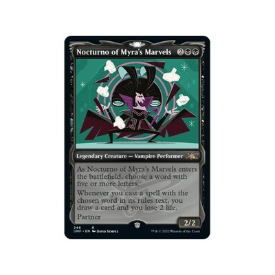 MTG Nocturno of Myra's Marvels *Showcase* (Rare)