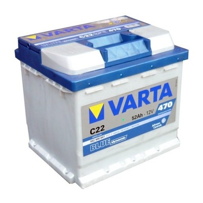 VARTA BLUE 52AH 470A (C22)