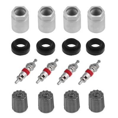 4 SETS CAR TPMS SERVICE REPAIR KIT AUTO TIRE PRESSURE JUTIKLIS REBUILD~21861 