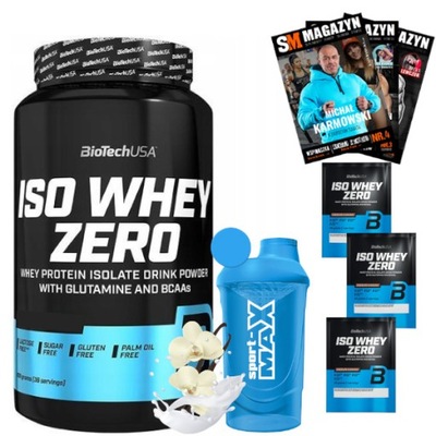 BIOTECH USA ISO WHEY ZERO 908 g BIAŁKO IZOLAT WPI