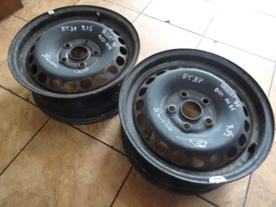 Passat b5 audi a4 b5 диск сталевий r15 15' 5x112 фото №1