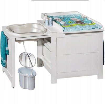 Table à langer avec baignoire Baby Pool + mat à langer, Roba de Roba