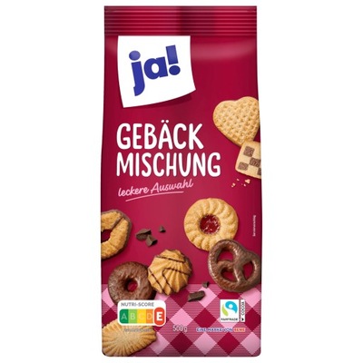 Mieszanka Ciasteczek Ja! 500 g z Niemiec