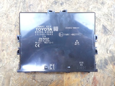 Модуль smart key lexus is iii 200t 300 89990-53400 фото №1